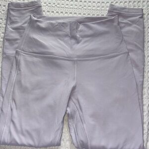 lululemon athletica Light Gray Leggings